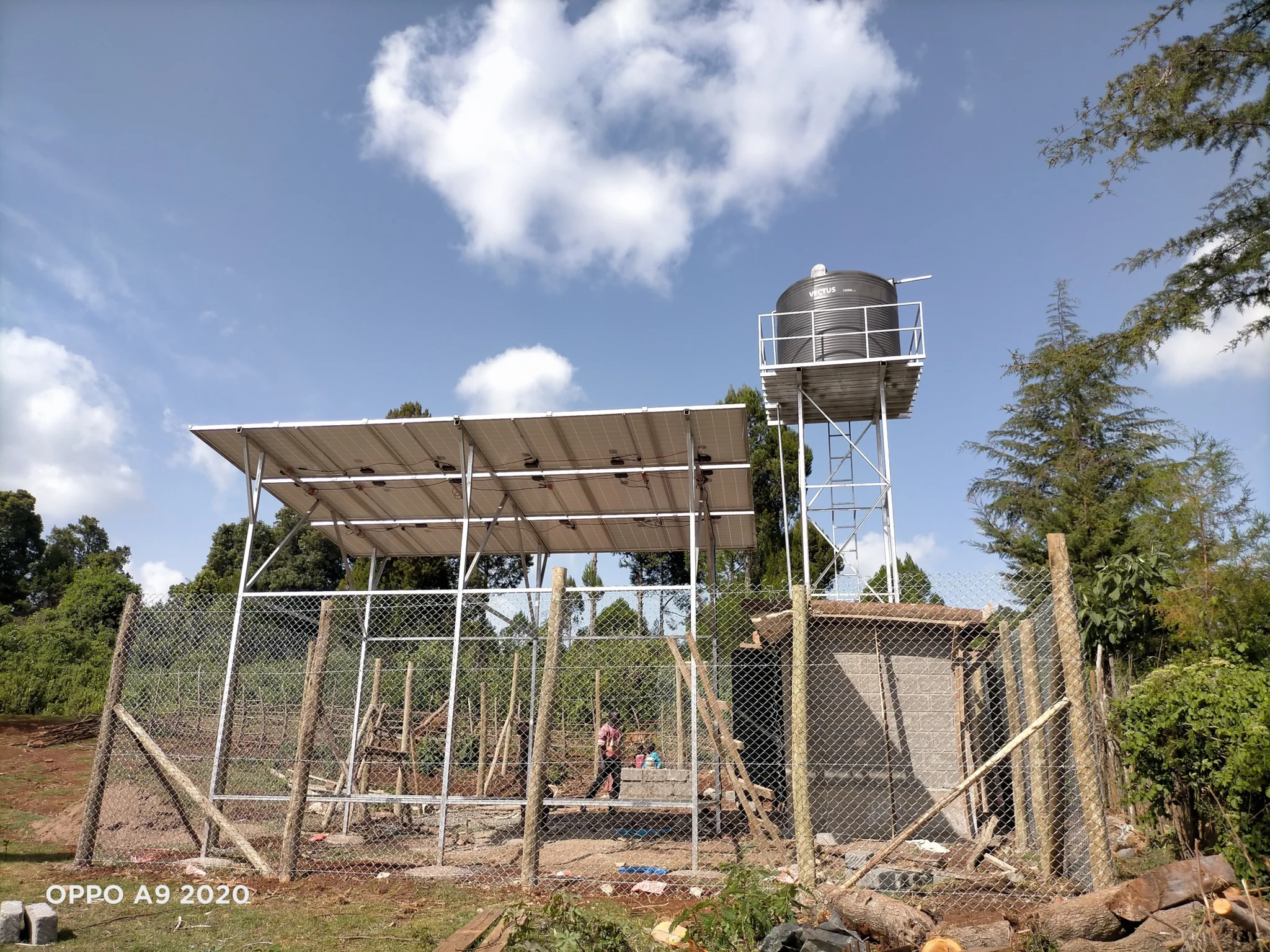 Solar water pump
